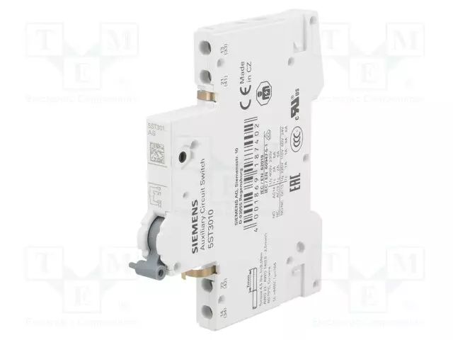 APUKONTAKTORIT - DIN-KISKOLLE - Johdonsuojakatkaisijat - 5ST3010 - 1