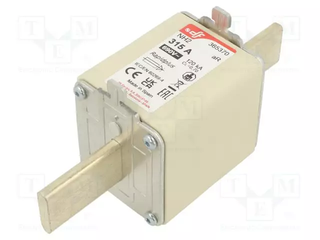 315A - 690VAC - 550VDC - AR - KERAAMINEN - NH2 - Sulakkeet NH - 365370 - 1