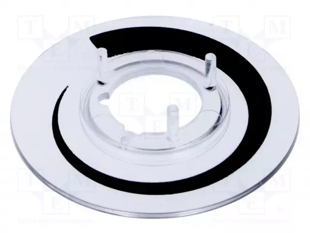 ASTEIKKOLEVY - POLYKARBONAATTI - LÄPINÄKYVÄ - 31MM - Potentiometrien nupit - A4416020 - 1