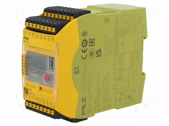 AUTOMATION MODULE: SAFETY RELAY - USUP: 24÷240VAC - USUP: 24÷240VDC - Turvakytkimet - säätömoduulit - PZ-751330 - 1