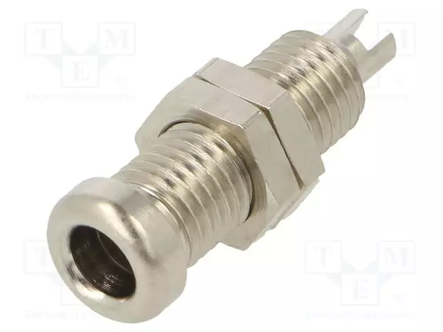 LABORATORIOBANAANILIITIN 4MM - PISTORASIA - 60VDC - 16A - RUUVATTU - Banaanijatkoliittimet - BU10 - 1