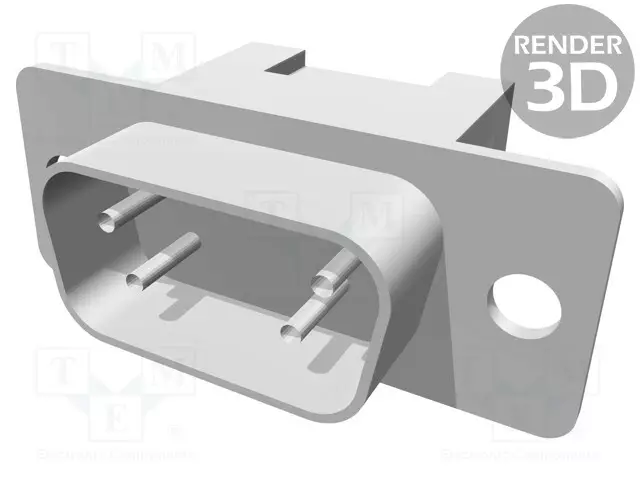 D-SUB LIITIN - PIN: 9 - PISTOKE - UROS - - SUORA - IDC - 1,27MM - D liittimet - 09661286700 - 1
