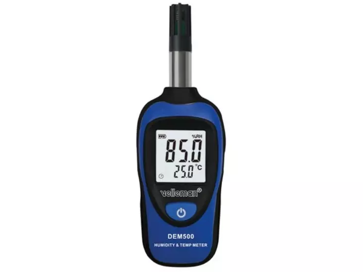 DIGITAALINEN LÄMPÖTILA / KOSTEUSMITTARI - Lämpömittarit - DEM500 - 1