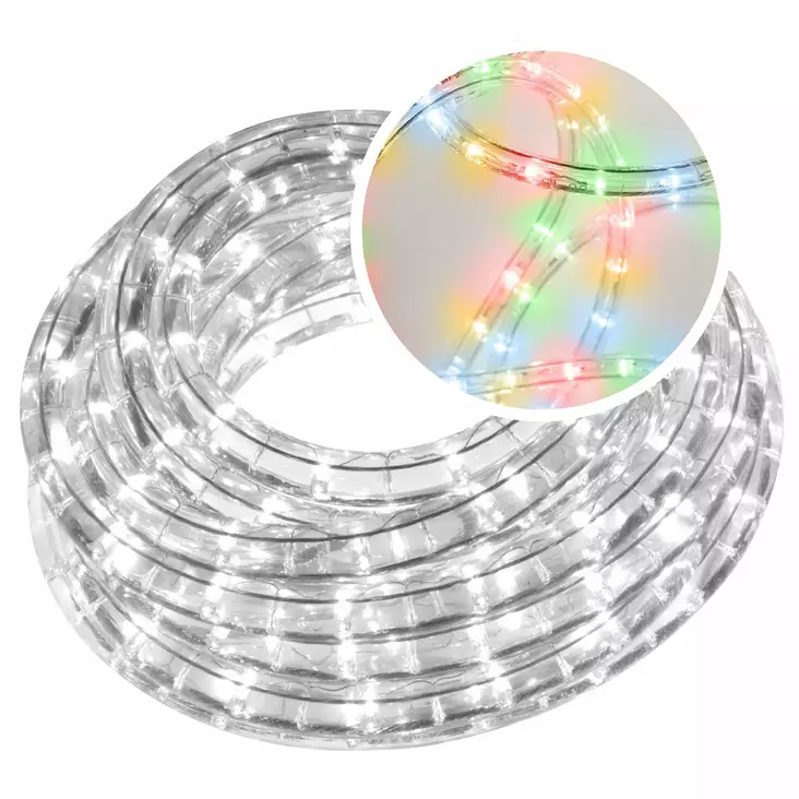DUAL CHANNEL LED ROPE LIGHT - MULTICOLOUR + CONTROLLER - LED valoköydet - HQRL09010 - 1