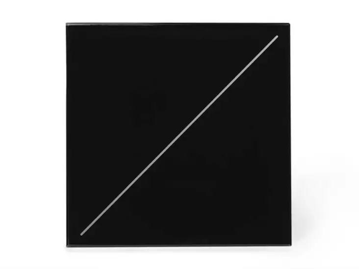 Edge Lit control module with 2 touch keys (Black Edition) - Taloautomaatio - VMBEL2-B-20 - 1