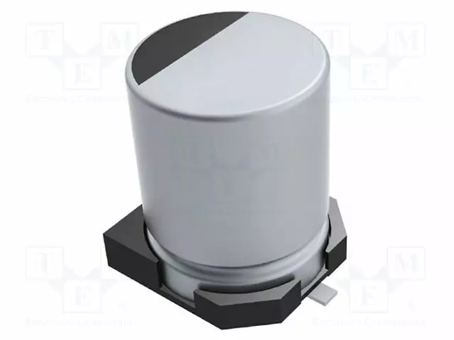 ELEKTROLYYTTIKONDENSAATTORI - SMD - 1MF - 35VDC - Elektrolyyttikondensaattorit - vaaka - DH108M035A9TAAKP-0 - 1