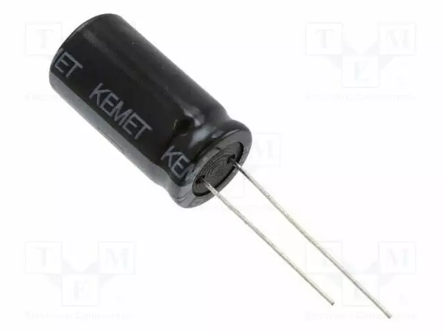 ELEKTROLYYTTIKONDENSAATTORI - THT - 100UF - 160VDC - Elektrolyyttikondensaattorit - pysty - SU107M160AL4AA-0 - 1