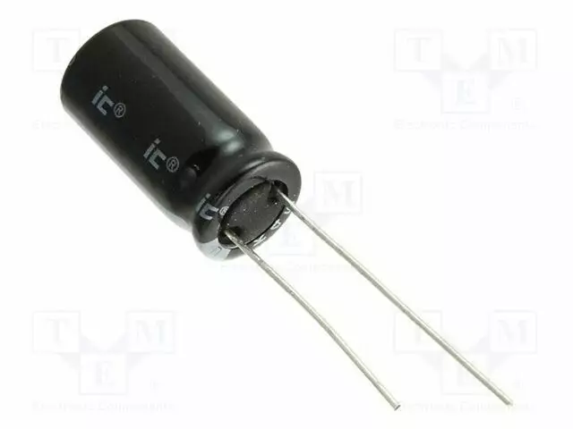 ELEKTROLYYTTIKONDENSAATTORI - THT - 2200UF - 16VDC - Elektrolyyttikondensaattorit - pysty - 228CKS016MLU-KNO-0 - 1