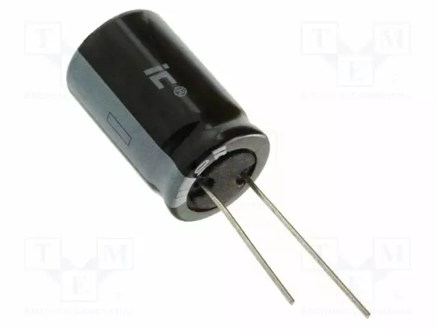 ELEKTROLYYTTIKONDENSAATTORI - THT - 220UF - 50VDC - Elektrolyyttikondensaattorit - pysty - 227CKR050M-KNO-0 - 1