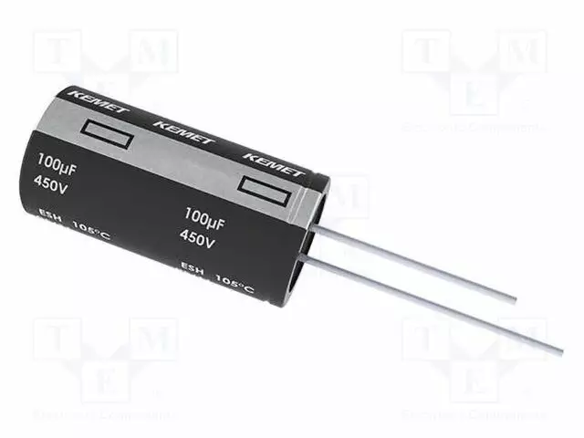 ELEKTROLYYTTIKONDENSAATTORI - THT - 22UF - 400VDC - Elektrolyyttikondensaattorit - pysty - ESH226M400AL4AA-0 - 1