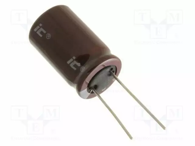 ELEKTROLYYTTIKONDENSAATTORI - THT - 470UF - 63VDC - Elektrolyyttikondensaattorit - pysty - 477CKE063M-KNO-0 - 1