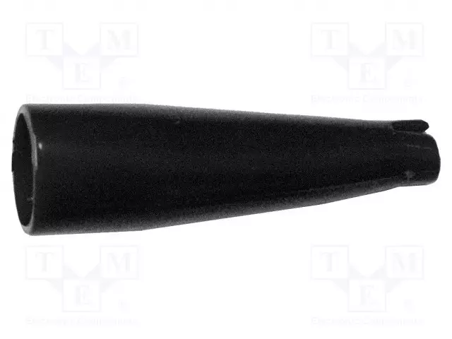 ERISTIN - 3KV - MUSTA - PVC - 30MM - Krokotiili klipsit - BU-32-0 - 1