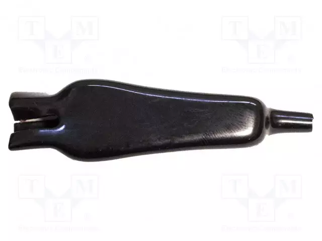 ERISTIN - 3KV - MUSTA - PVC - 79MM - Krokotiili klipsit - BU-28-0 - 1