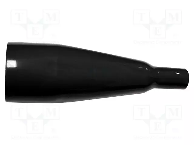 ERISTIN - 5KV - MUSTA - PVC - 224MM - Krokotiili klipsit - BU-35-0 - 1