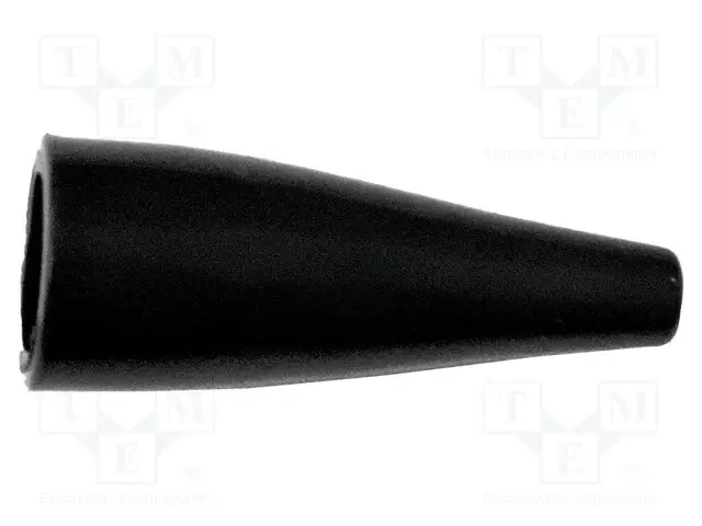 ERISTIN - 5KV - MUSTA - PVC - 43MM - Krokotiili klipsit - BU-87-0 - 1