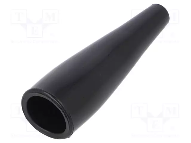 ERISTIN - 5KV - MUSTA - PVC - 65MM - Krokotiili klipsit - BU-49-0 - 1