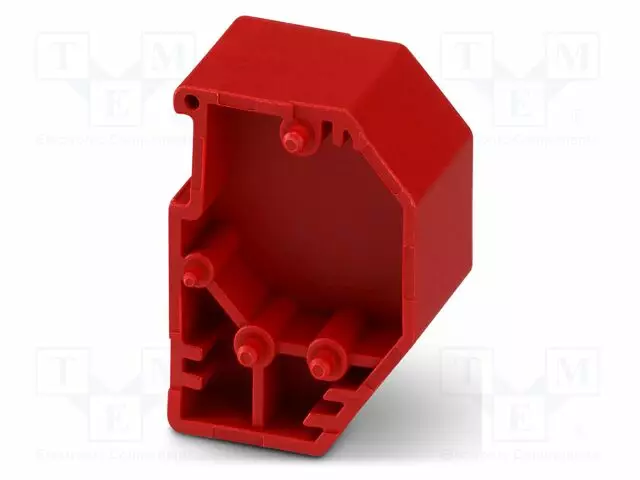 ERISTYSLEVY - L: 24,4MM - W: 10,2MM - H: 18,3MM - RUNKO: PUNAINEN - Kiskoliittimet - DP-LPS-10 - 1