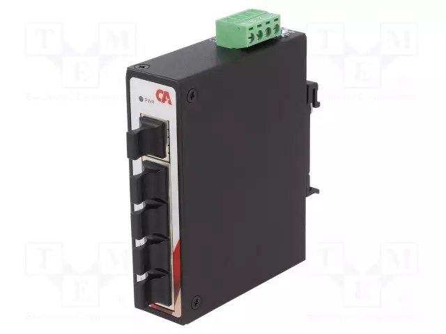 ETHERNET KYTKIN - PORTTIEN LUKU: 5 - 12÷48VDC - RJ45 - Teollisuusverkot - CETU-0500 - 1