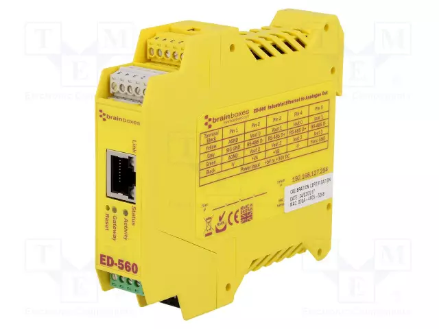 MODBUS PORTTI - PORTTIEN LUKU: 1 - 5÷30VDC - DIN-KISKOLLE - ED - MUOVI - Teollisuusverkot - ED-560 - 1