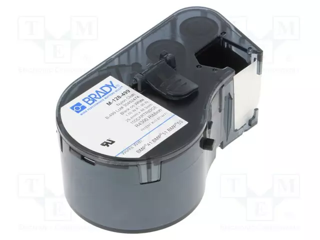 ETIKETTI - 25,4MM - VALKOINEN - H: 48,26MM - Tarratulostimet ja merkitsijät - BRADY-131600 - 1