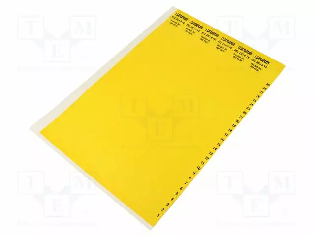ETIKETTI - KELTAINEN - 29MM - Kaapeleiden merkintä - PH-0811930 - 1