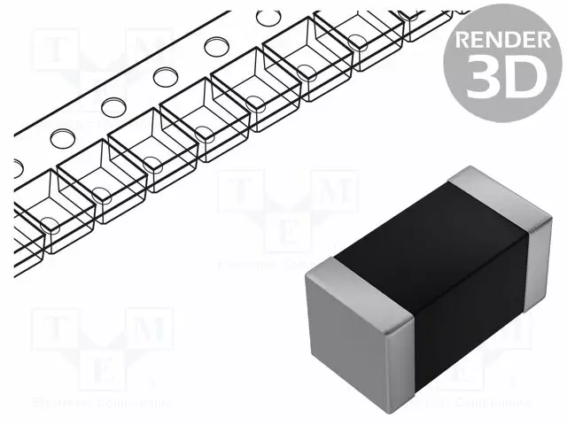 FERRIITTIHELMI - IMP.@ 100MHZ: 10OHM - SMD - 500MA - 0201 - R:OHM - Ferriittihelmet - JCB060303-100 - 1