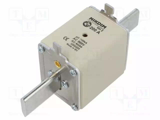 200A - 500VAC - GG - TEOLLISUUSSULAKE - NH2 - Sulakkeet NH - 3202200 - 1