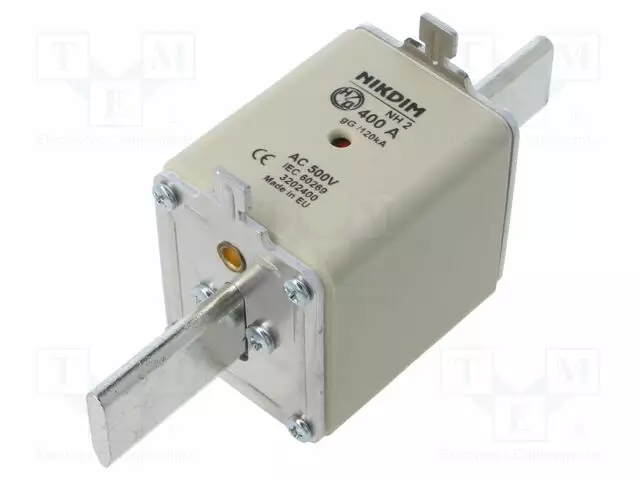 400A - 500VAC - GG - TEOLLISUUSSULAKE - NH2 - Sulakkeet NH - 3202400 - 1