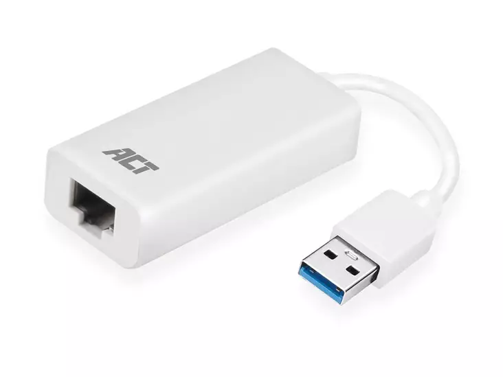 Gigabit network adapter, USB 3.2 Gen1 - Tietokonetarvikkeet - muut - ACTAC4410 - 1
