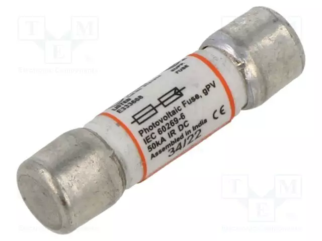 10A - 1KVAC - 1KVDC - GPV - 10X38MM - Sulakkeet 10,3x38mm - HP10M10 - 1