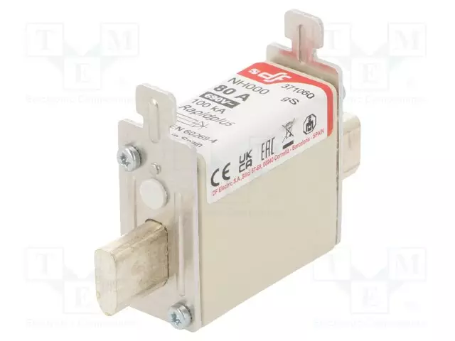 80A - 690VAC - 440VDC - GS - KERAAMINEN - NH000 - Sulakkeet NH - 371060 - 1