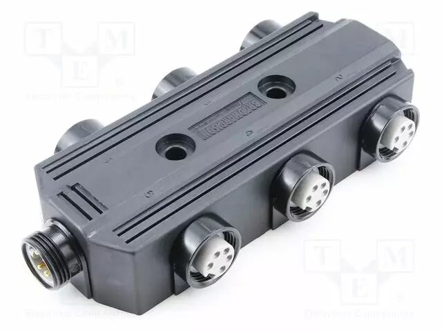 HAAROITIN - MINI-CHANGE - PIN: 5 - 120V - IP67 - 7A - 7/8" liittimet - DN6000 - 1