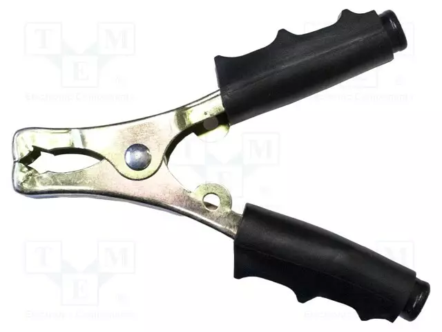 HAUENLEUKA - 60A - LEVITYSALUE: MAX.22MM - KOK.PIT: 112MM - MUSTA - Krokotiili klipsit - BU-117-0 - 1