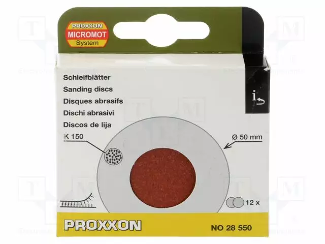 HIOMALAIKKA - 50MM - RAKEISUUS: 150 - KIINNITYS: TARRA - 12KPL - Katkaisu- ja hiomalaikat - PR28550 - 1