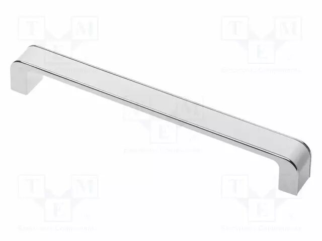 HOLDER - ZNAL - VALKOINEN CHROME - H: 27MM - L: 206MM - W: 21MM - MONA - HANDLE - Koteloiden lisätarvikkeet - GTV-UZ-MA-192-0110 - 1