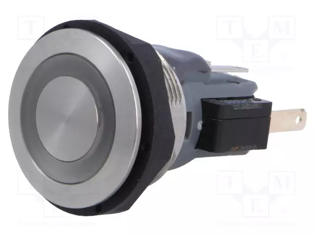 ILKIVALLAN KESTÄVÄ KYTKIN - AS: 2 - SPDT - 3A/250VAC - IP67 - Painonappikytkimet - 1241.6624.1121000 - 1