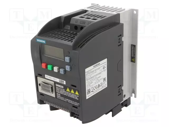INVERTTERIT - 1,1KW - 3X400VAC - 3X380÷480VAC - SEINÄ-IN: 6 - 0÷599HZ - Kolmivaiheiset vaihtosuuntaajat - 6SL3210-5BE21-1UV0 - 1