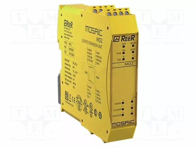 I/O LAAJENNUSMODUULI - PURISTAMINEN - 24VDC - IN: 2 - OUT: 4 - -10÷55°C - Turvakytkimet - säätömoduulit - 1100130 - 1