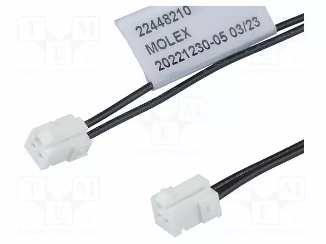 JOHTO-LEVY - Signaaliliittimet rasteri 2,00mm - 2244821024-MOL-0 - 1