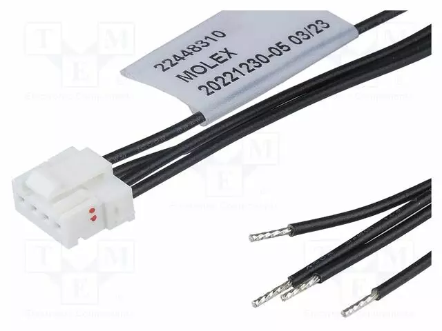 JOHTO-LEVY - Signaaliliittimet rasteri 2,00mm - 2244831042-MOL-0 - 1