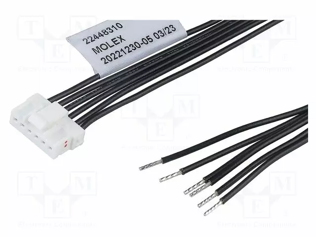 JOHTO-LEVY - Signaaliliittimet rasteri 2,00mm - 2244831063-MOL-0 - 1