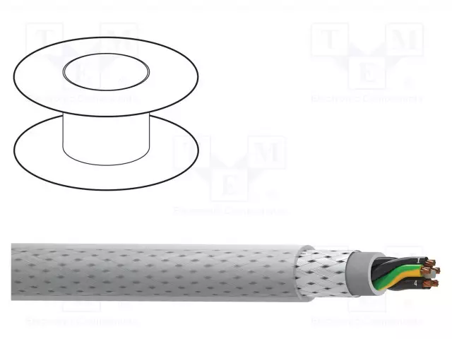 JOHTO - MACHFLEX 350SY - 12G1,5MM2 - PVC - LÄPINÄKYVÄ - 300V,500V - Suojatut moninapakaapelit - 12GDSY-K100 - 1