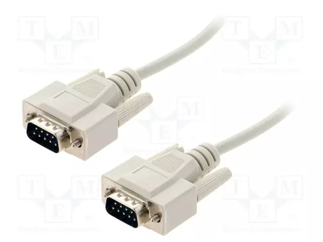 KAAPELI - D-SUB 9PIN PISTOKE,MOLEMMIN PUOLIN - PIT: ØJOH: 5MM - Tietokonekaapelit ja -adapterit - CAB-09WW10 - 1