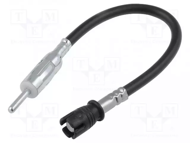 KAAPELI - DIN-PISTOKE,RAKU II NAARAS - SUORA - 0,15M - Antennijohdot - A9610 - 1