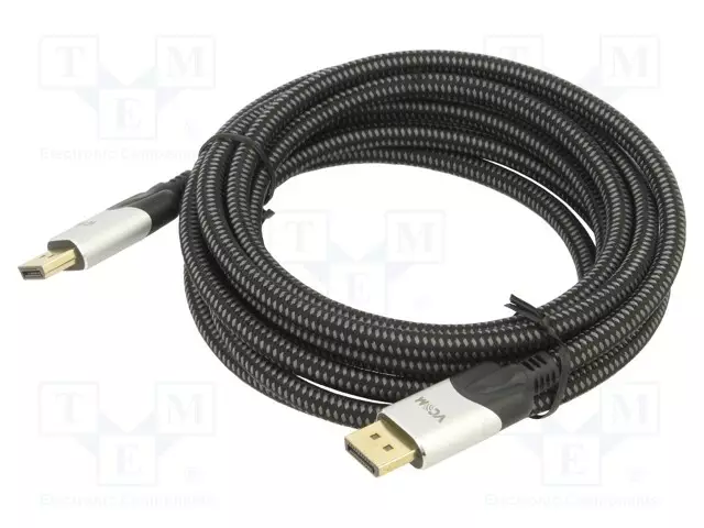 KAAPELI - DISPLAYPORT-PISTOKE,MOLEMMIN PUOLIN - PVC - TEKSTIILI - HDMI, DVI, DisplayPort johdot - CG635-3.0 - 1