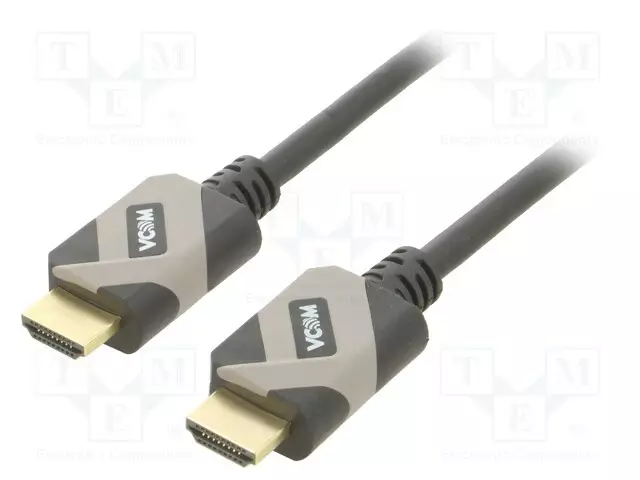 KAAPELI - HDMI-PISTOKE,MOLEMMIN PUOLIN - PVC - HDCP 2.2,HDMI 2.1 - HDMI, DVI, DisplayPort johdot - CG805-G-2.0 - 1