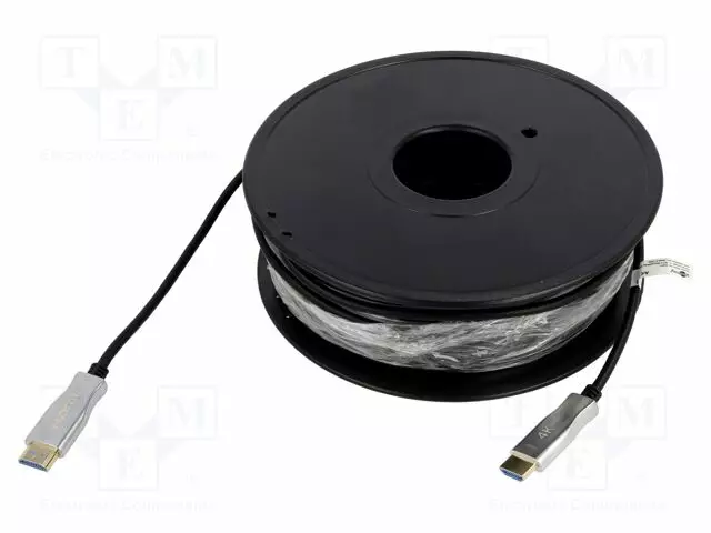 KAAPELI - HDMI-PISTOKE,MOLEMMIN PUOLIN MUSTA - HDMI, DVI, DisplayPort johdot - GOOBAY-65570 - 1