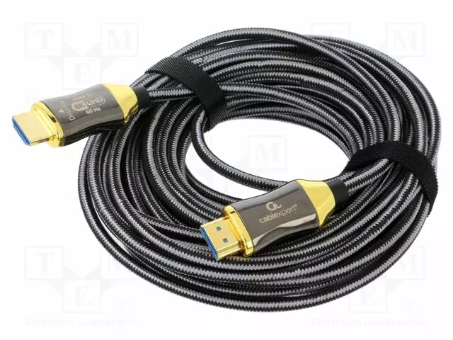 KAAPELI - HDMI-PISTOKE,MOLEMMIN PUOLIN - PA - HDMI 2.1,OPTINEN - HDMI, DVI, DisplayPort johdot - CCBP-HDMI8K-AOC-10 - 1