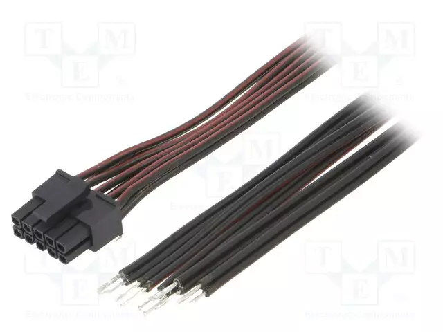 KAAPELI - JOHDOT,NAARAS - PIN: 10 - 0,6M - 4A - ERISTYS: PVC - TLYP - Moninapakaapelisarjat - KABX-10PFS-L600 - 1