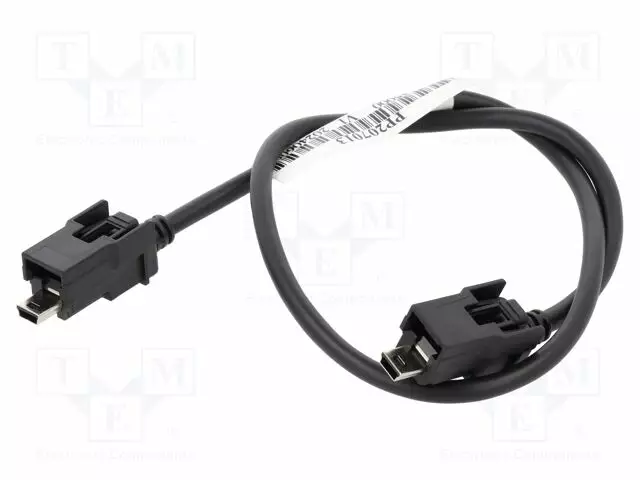 KAAPELI - MINI - USB 2.0 - USB B PIENOISPISTOKE - 500MM - MUSTA - USB kaapelit ja adapterit - MX-111014-5000 - 1